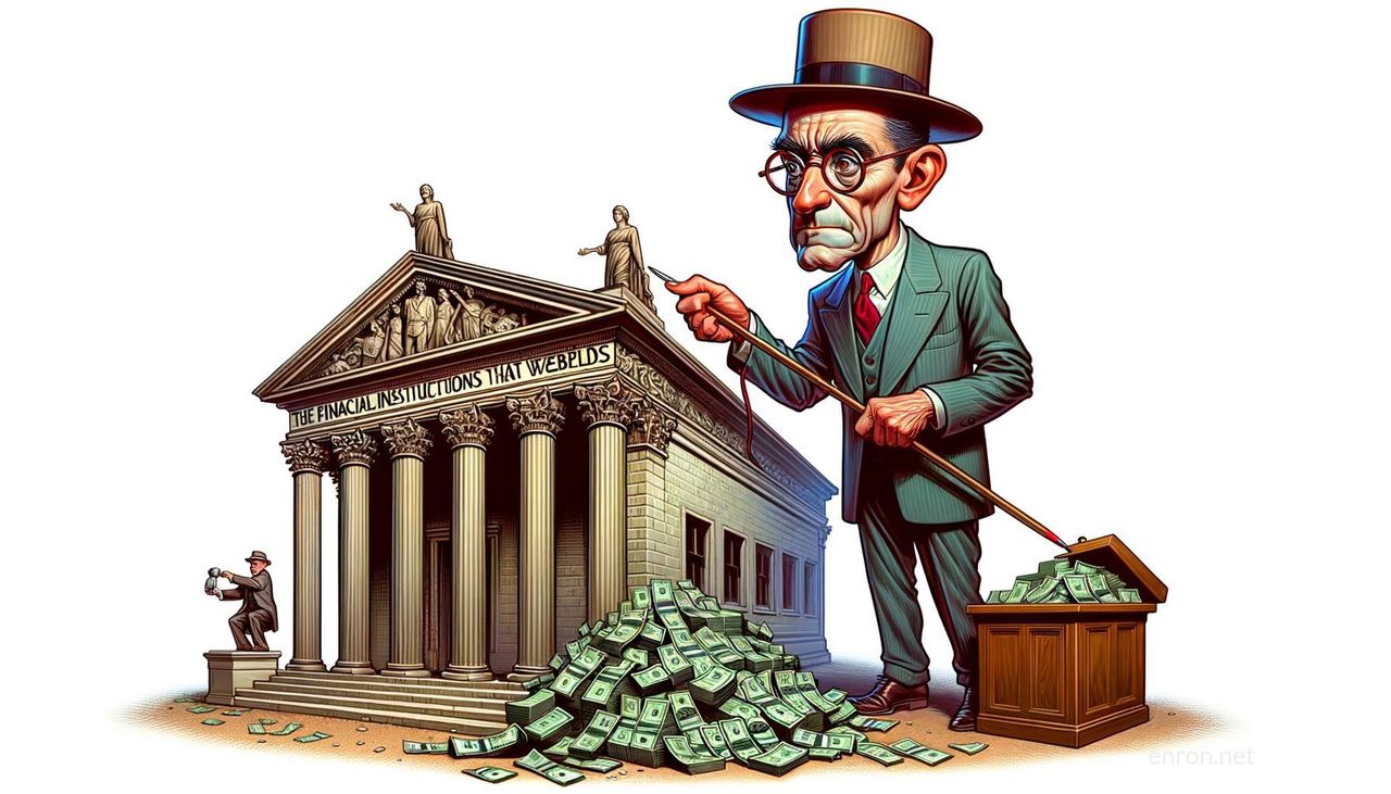 Vụ bê bối Enron: gian lận kế toán và tài chính, thiếu giám sát độc lập từ hội đồng quản trị, văn hóa doanh nghiệp độc hại coi trọng lợi nhuận hơn đạo đức, và sự thông đồng của công ty kiểm toán Arthur Andersen. 