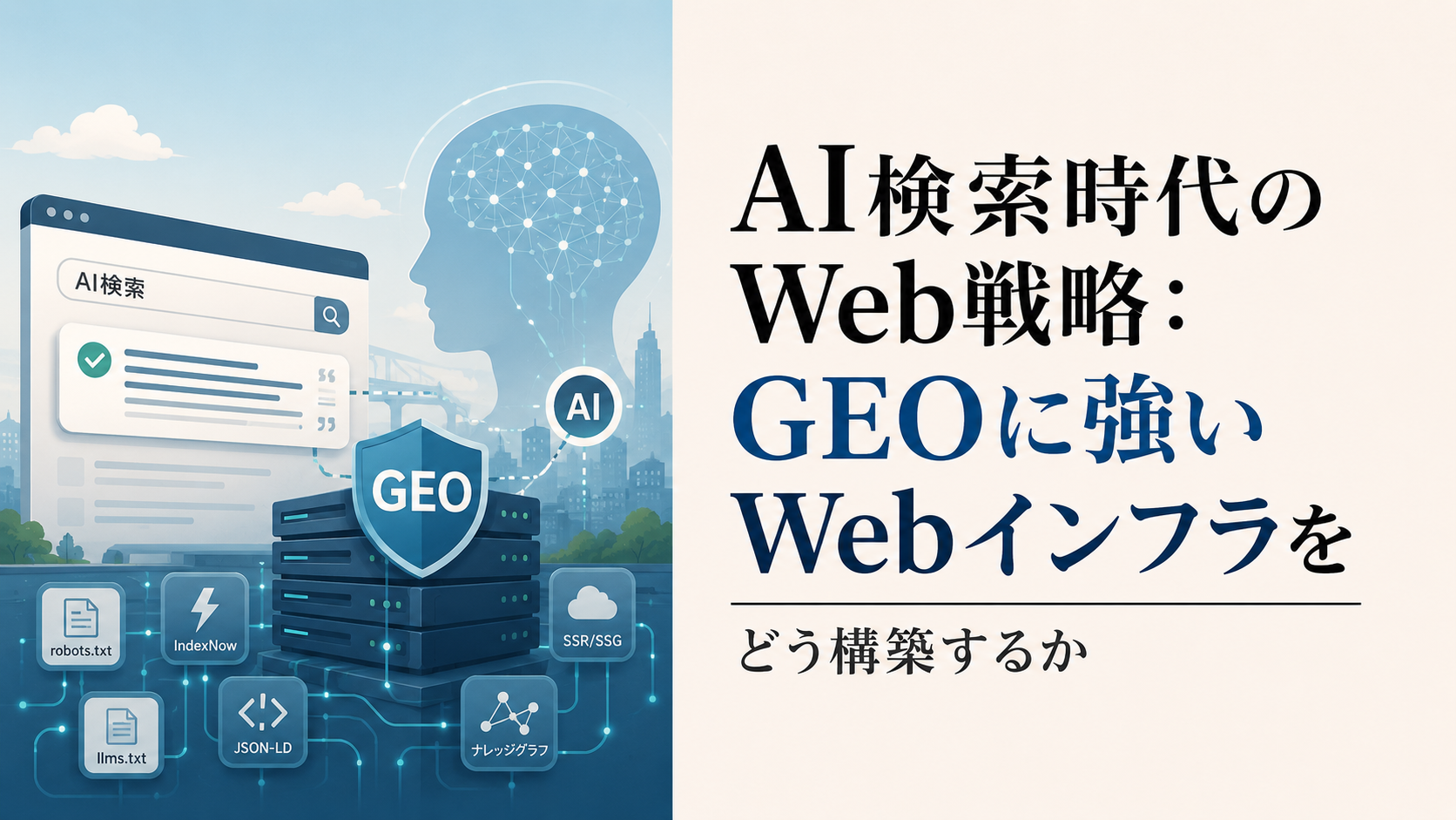 検索エンジンの終焉とAI推奨の幕開け:生成AIに選ばれ引用されるための「GEO」設計・完全攻略ガイド