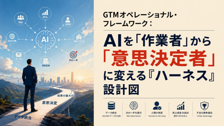 AIのIQ 1600を収益に変える：意思決定を制御する「ハーネス」設計フレームワーク