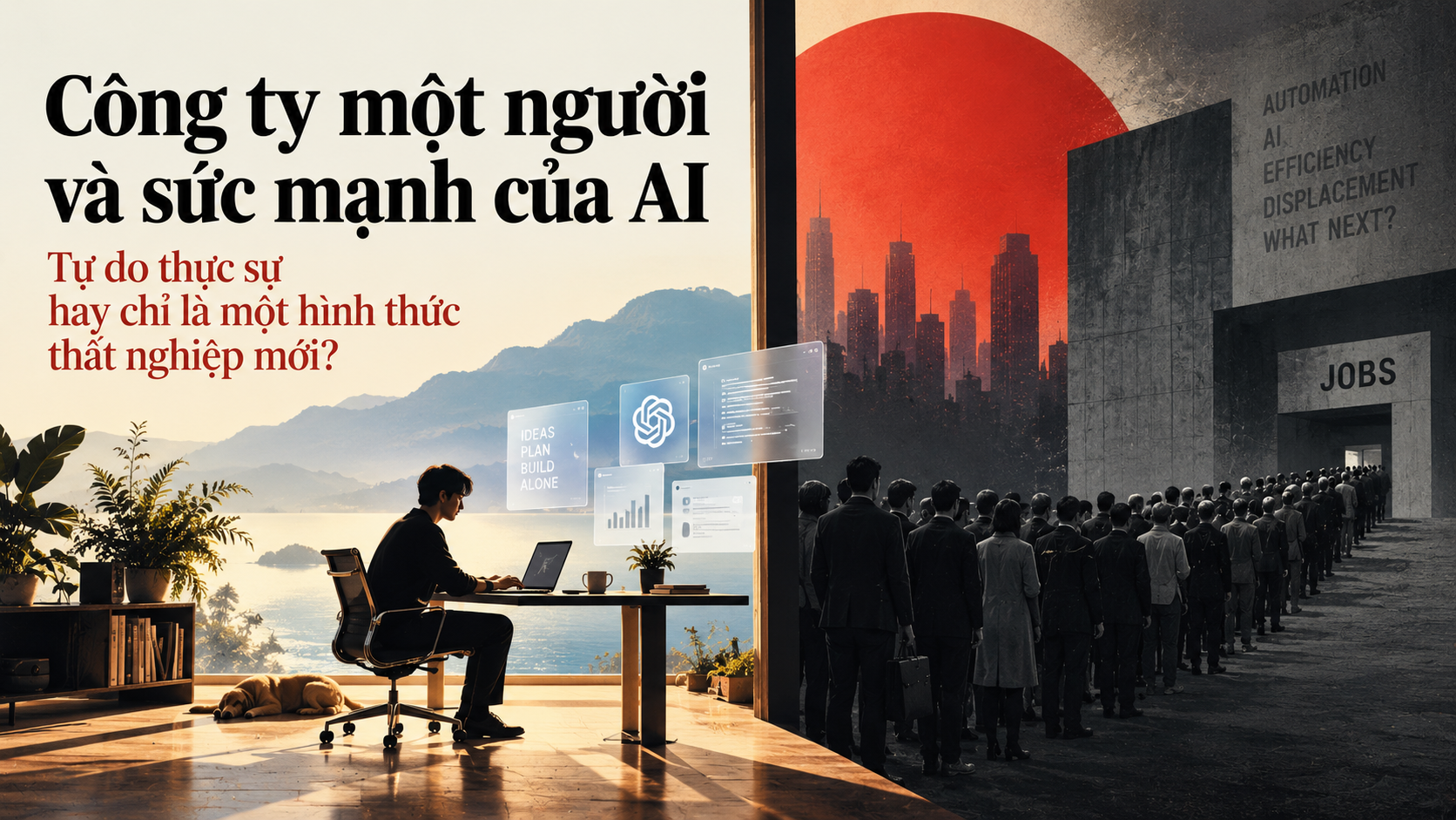 Doanh Nghiệp Một Người (OPC) và Quyền Năng AI: Tự Do Hay Chỉ Là “Thất Nghiệp Đội Lốt”?!