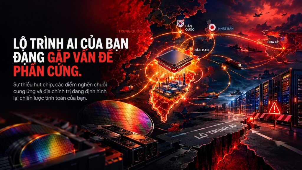 Cuộc chiến chip đang viết lại lộ trình AI của mọi doanh nghiệp như thế nào
