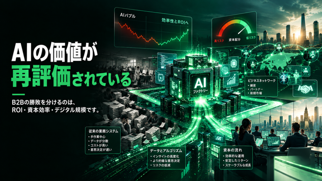 中央銀行が静かに値付けを変えるAIリスク — B2B企業の資本効率が試される時代