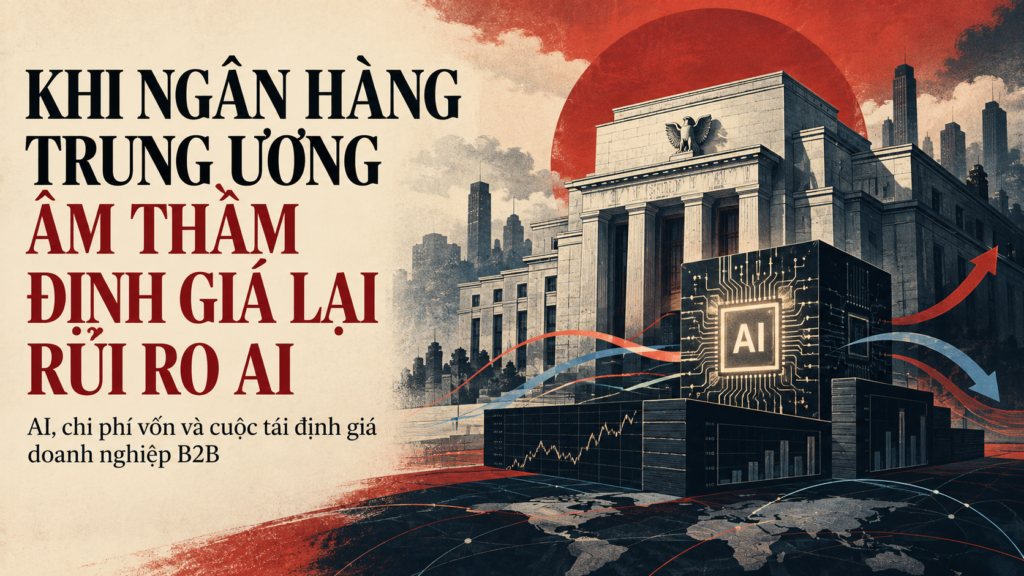 Khi ngân hàng trung ương âm thầm định giá lại rủi ro AI