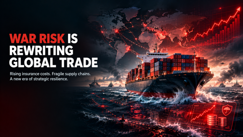 Underwriters as Oracles: What the Return of War Risk Premiums Reveals About the New Global Economy