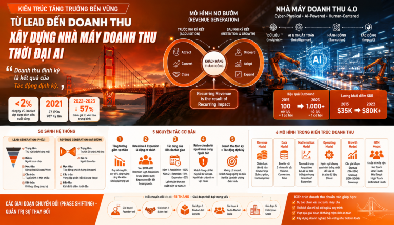 Bạn không thiếu Lead. Bạn đang thiếu một Cỗ máy Doanh thu.