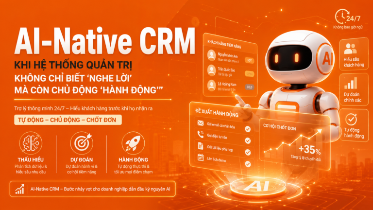 Khi CRM không còn chờ bạn ra lệnh