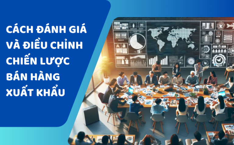 Cách đánh giá và điều chỉnh chiến lược bán hàng xuất khẩu