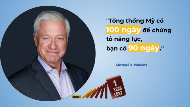 Nếu 90 ngày đầu tiên không làm đúng, Doanh nghiệp mất cả 1 năm để sửa: Cẩm nang sống còn cho CEO & Quản lý