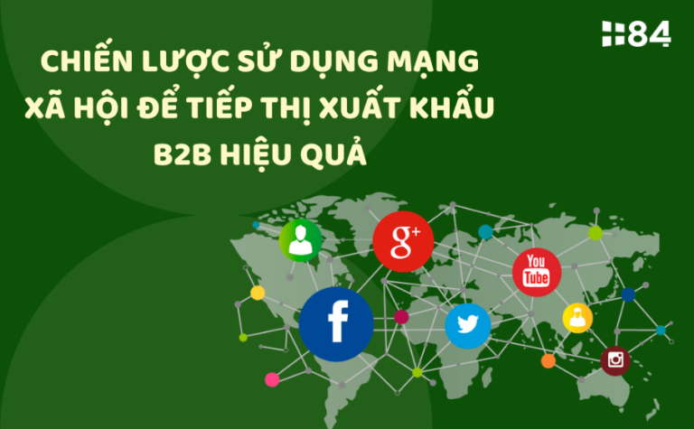 Chiến lược sử dụng mạng xã hội để tiếp thị xuất khẩu B2B hiệu quả