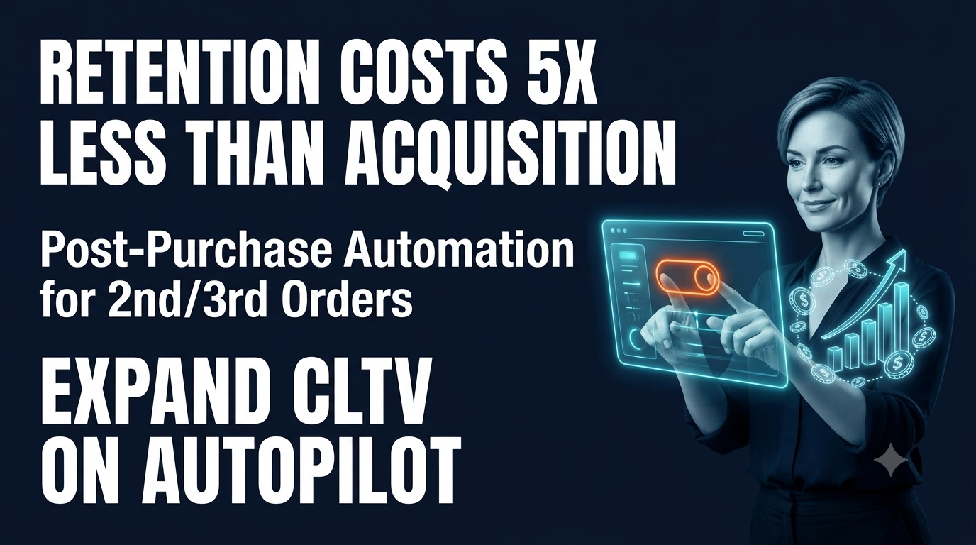 The Economics of Retention: How Post-Purchase Automation Drives CLTV