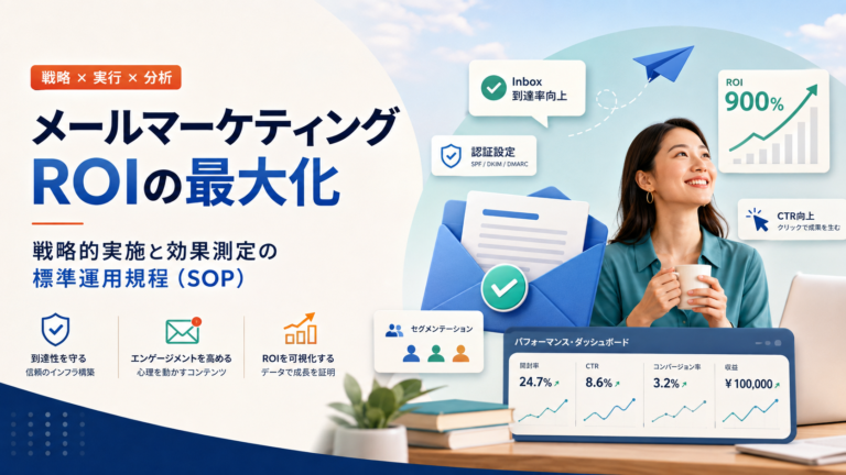 メールマーケティングのROI最大化：配信基盤から効果測定までの実践フレームワーク