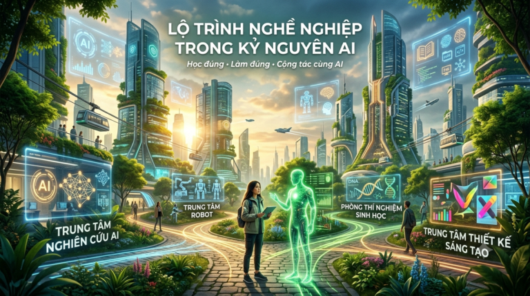 Lộ trình học tập & nghề nghiệp trong kỷ nguyên AI