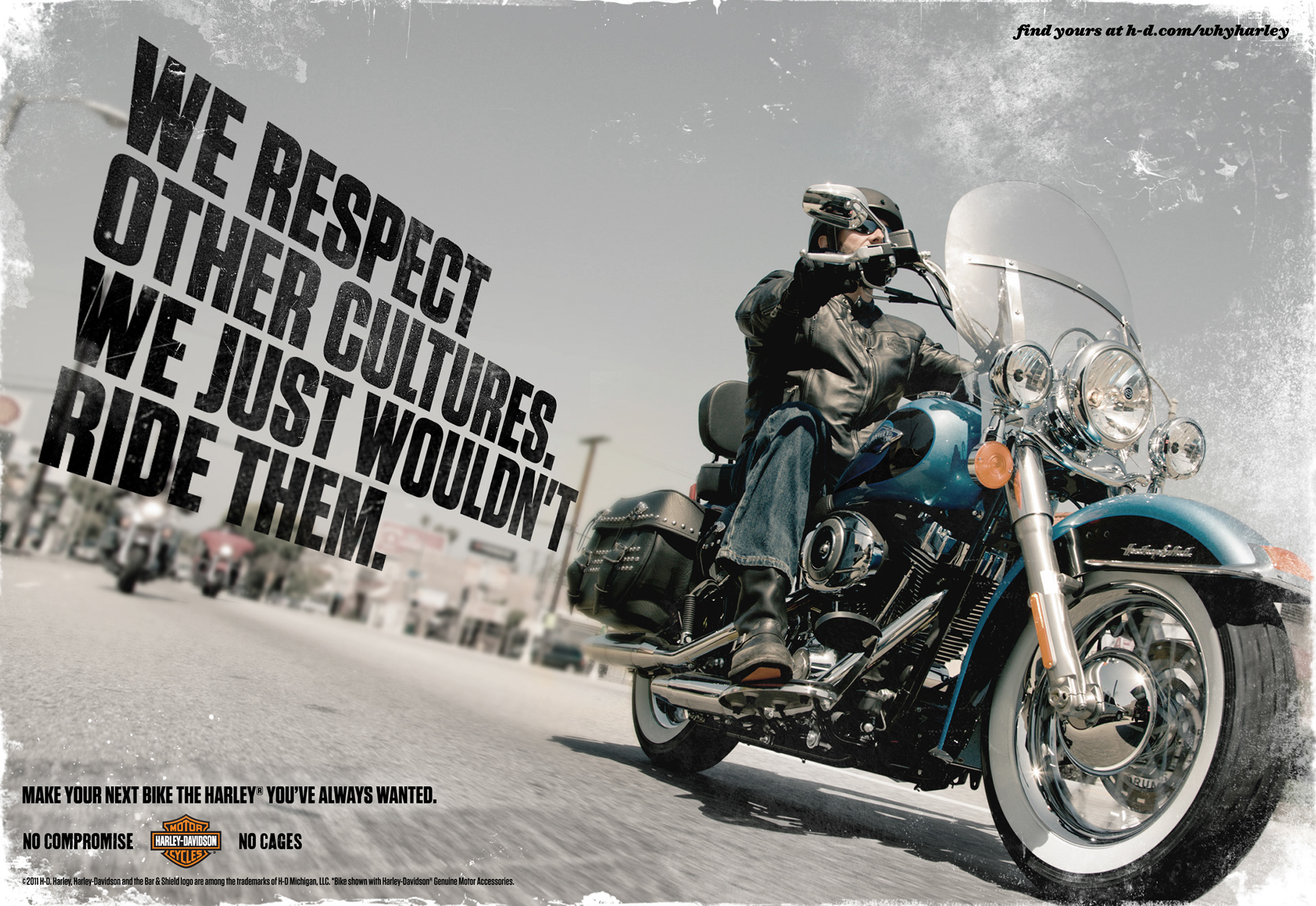 Với những chủ nhân của Harley Davidson họ không sở hữu một chiếc xe, họ sở hữu một phong cách sống - sự tự do