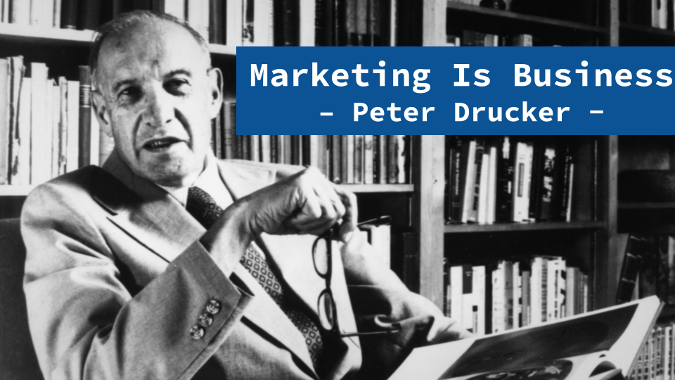 marketing_is_business Mục đích của marketing là biết và hiểu rõ khách hàng – đến mức sản phẩm/dịch vụ của bạn tự động phù hợp với họ và tự nó bán được.